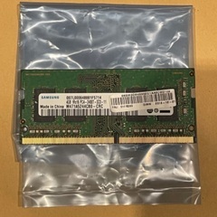 ノートPC用メモリー  4GB x1