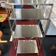MUJI ステンレス　ユニットシェルフ