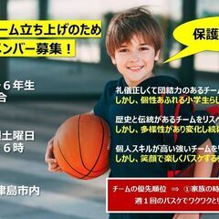 【津島市】保護者会なし！小学生のバスケチームを新設します！