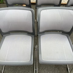 緊急値下げ】セット:椅子6脚・ガラステーブル