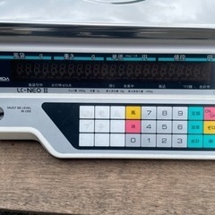 ☆①中古品 イシダ 電子抵抗線式はかり LC-NEOⅡ D082号 2022年製 100V ひょう量：3ｋｇ 動作問題なし ☆