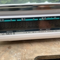 ☆②中古品 イシダ 電子抵抗線式はかり LC-NEOⅡ D082号 2021年製 100V ひょう量：3ｋｇ 動作問題なし ☆