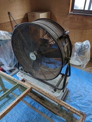 工業用扇風機　中古品羽サイズ60センチ