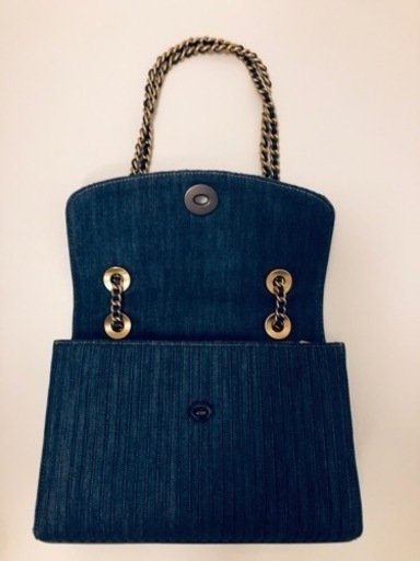 極美品 COACH【コーチ】デニム ショルダーバッグ | vaisand.com