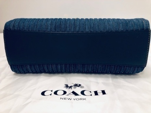極美品 COACH【コーチ】デニム ショルダーバッグ | vaisand.com