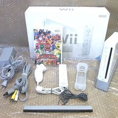 任天堂Wii 本体・リモコン・ソフト(レンジャークロス)1本付き...