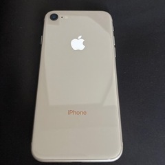 iPhone8 64GB ホワイト　au 美品