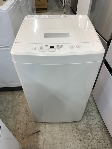 安心の6ヶ月保証付き！！ 無印良品　5.0kg全自動洗濯機　MJ-W50A  2019年製