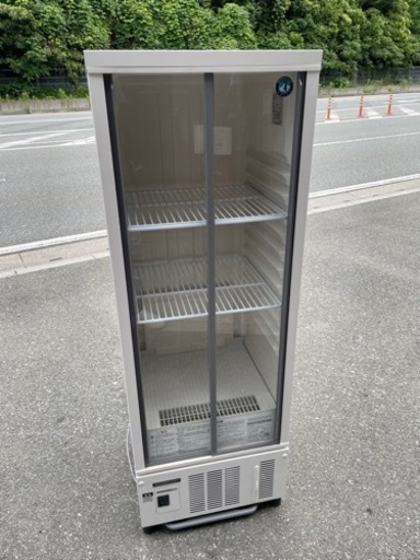 ■中古品 ホシザキ小形冷蔵ショーケース SSB-48DT 2021年 136L 485ｘ450ｘ1405ｍｍ 動作問題なし■
