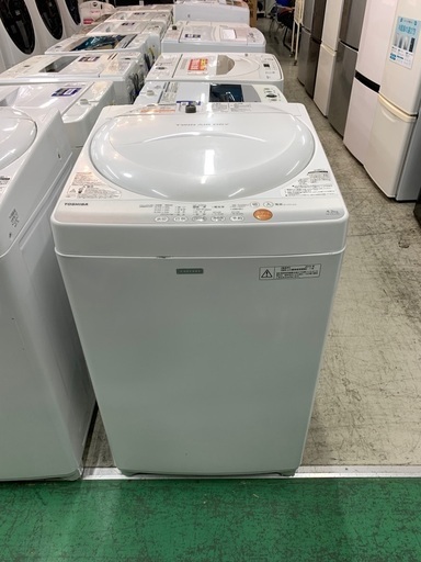 安心の6ヶ月保証付き！！ TOSHIBA　4.2kg全自動洗濯機　AW-45C2  2015年製