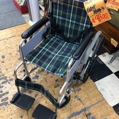 売り切れました！人気！自走式車椅子 ブレーキ付き 折り畳み