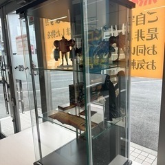 コレクションガラスショーケース　美品　熊本リサイクルショップen