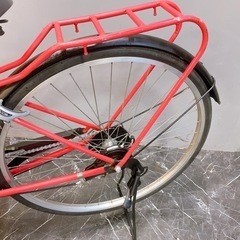 9】ママチャリ PATID BOX ピンク 変速付き 27インチ ☆整備済み