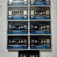 【80年代💖レトロ】 8️⃣ カセットテープ 8️⃣ maxel...