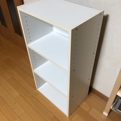 お話中　【棚高さの変更可能】収納棚