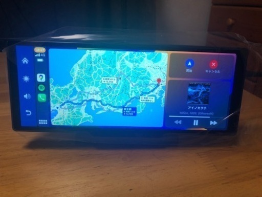 10インチCarPlay Android Auto対応ディスプレイオーディオ 新品