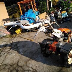 クボタ テーラー TG 600 実働 オマケ付き(鉄車輪、抵抗棒)