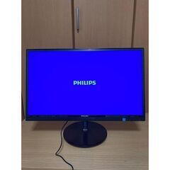 PHILIPS モニター 23インチ　※台座なし、ケーブル類あり