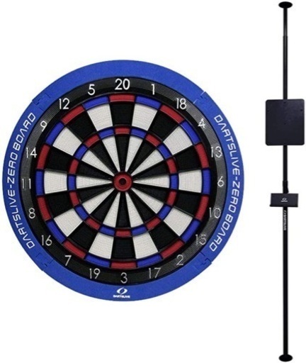 DARTSLIVE-ZERO BOARD ダーツ ライブ ゼロ ボード ポール スタンド セット