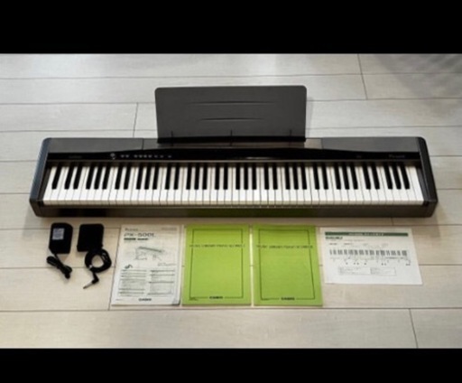カシオ電子ピアノ Privia PX-500L  スタンド付