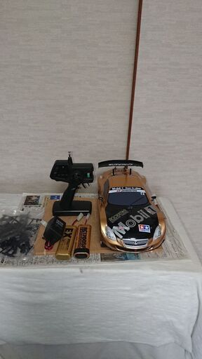 タミヤの未走行シャーシセット\u0026中古のボディ
