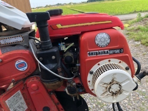 管理機 耕運機 一輪耕うん機 シバウラ モノ楽 400 中古 引き取り限定