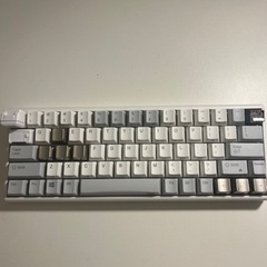 Niz atom66 静電容量無接点方式ワイヤレスキーボード　バックライト付き　カスタム済み