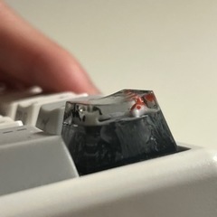 Niz atom66 静電容量無接点方式ワイヤレスキーボード　バックライト付き　カスタム済み