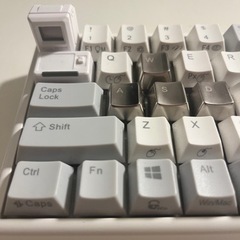 Niz atom66 静電容量無接点方式ワイヤレスキーボード　バックライト付き　カスタム済み