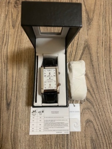 [希少:新品/付属品完備:稼働品]ピエールカルダン pierre cardin 66151 腕時計/ダブルフェイス/ユニセックス
