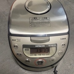 【お取引先決定】炊飯器　HITACHI rz-ns10j 5.5...