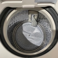 引き取り限定 洗濯機 シャープ SHARP ES-GX9A 保証書あり