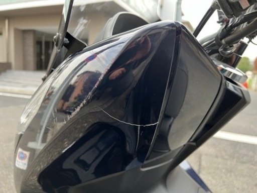美車 PCX 125cc ハイブリッド ＪＦ８４ 走行約9700km 自賠責長い リアキャリ付 ロングスクリーン ハンドルバー 美車 PCX 125cc ハイブリッド JF84 走行約9700km 自賠責長い