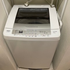【18日・20日午前9時に取りに来れる方限定】AQUA 洗濯機
