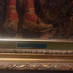 カミーユ・ピサロ/棒きれを持つ少女　毎日学校美術館