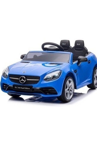 その他 Electric Ride-on RC Mercedes Benz SLC Car Electric Riding Toy [704] (Blue)