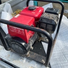 ホンダ　発電機　稼働を確認しました　値引きしました