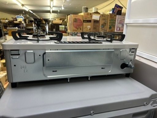 万代店 極美品 魚焼き機未使用品【2021年製】リンナイ ガスコンロ LP 