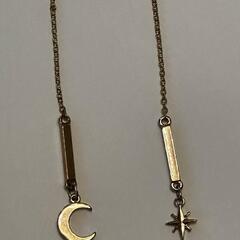 Adam et Rope' 大変希少 レア Ravina 月と星のラリアット ネックレス