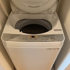 洗濯機　SHARP  3,000円