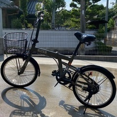 【ネット決済】Jeep 折りたたみ自転車　カーキ