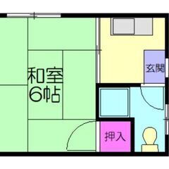 敷金礼金0　毎月のお家賃総額が2万円台！　内覧も可能です。　コー...