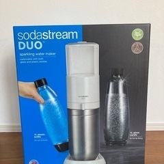 新品未使用　再値下げ　ソーダストリーム　sodastream DUO