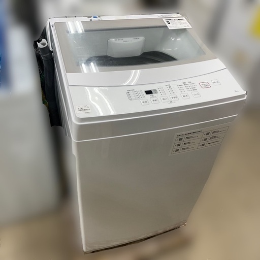J2537  ★6ヶ月保証付★ 良品 NITORI ニトリNTR-60 洗濯機 2021年製 動作確認、クリーニング済み！