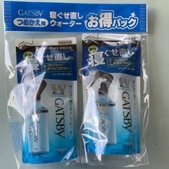 【新品未開封】GATSBY寝ぐせ直しウォーター 詰め替え用2つセット