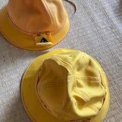 通学帽子　黄色い帽子