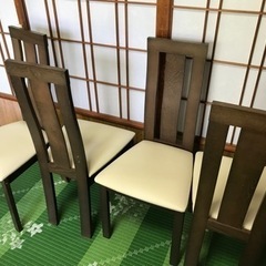 おしゃれなダイニングチェア4脚セット