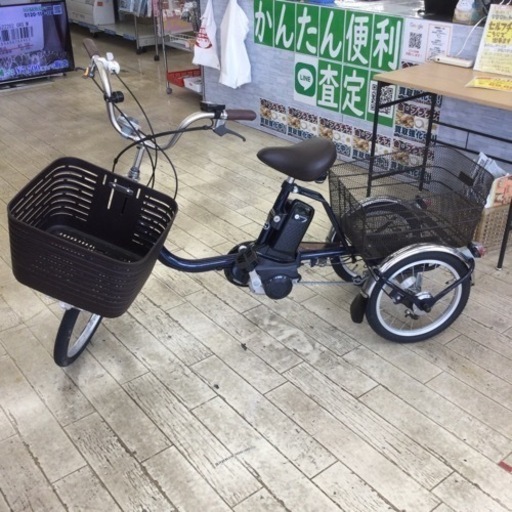 【✨三輪車❗️✨ビビライフ❗️✨Panasonic❗️✨】定価¥229,000  Panasonic/パナソニック  18/16インチ電動アシスト三輪車  ビビライフ  自転車  三輪車  ネイビー