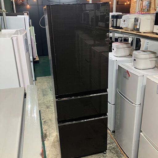 三菱 MITSUBISHI 冷凍 冷蔵庫 CX シリーズ  MR-CX37E-BR 365L 2019年製 ブラウン ●E055W017