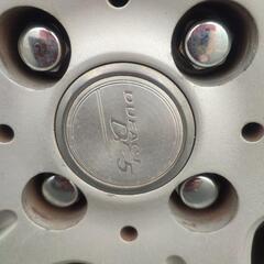 14㌅アルミホイール(DUFACT DF5 )と14㌅タイヤ(GOODYEAR EfficietGrip Eco Hybrid)の4本セット